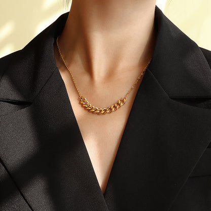 Fondera Cuban Chain Necklace-Ringified Jewelry