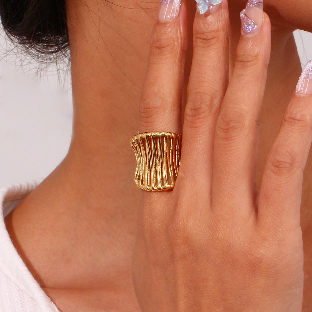 Entwined Cuff Ring