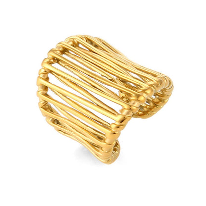 Entwined Cuff Ring