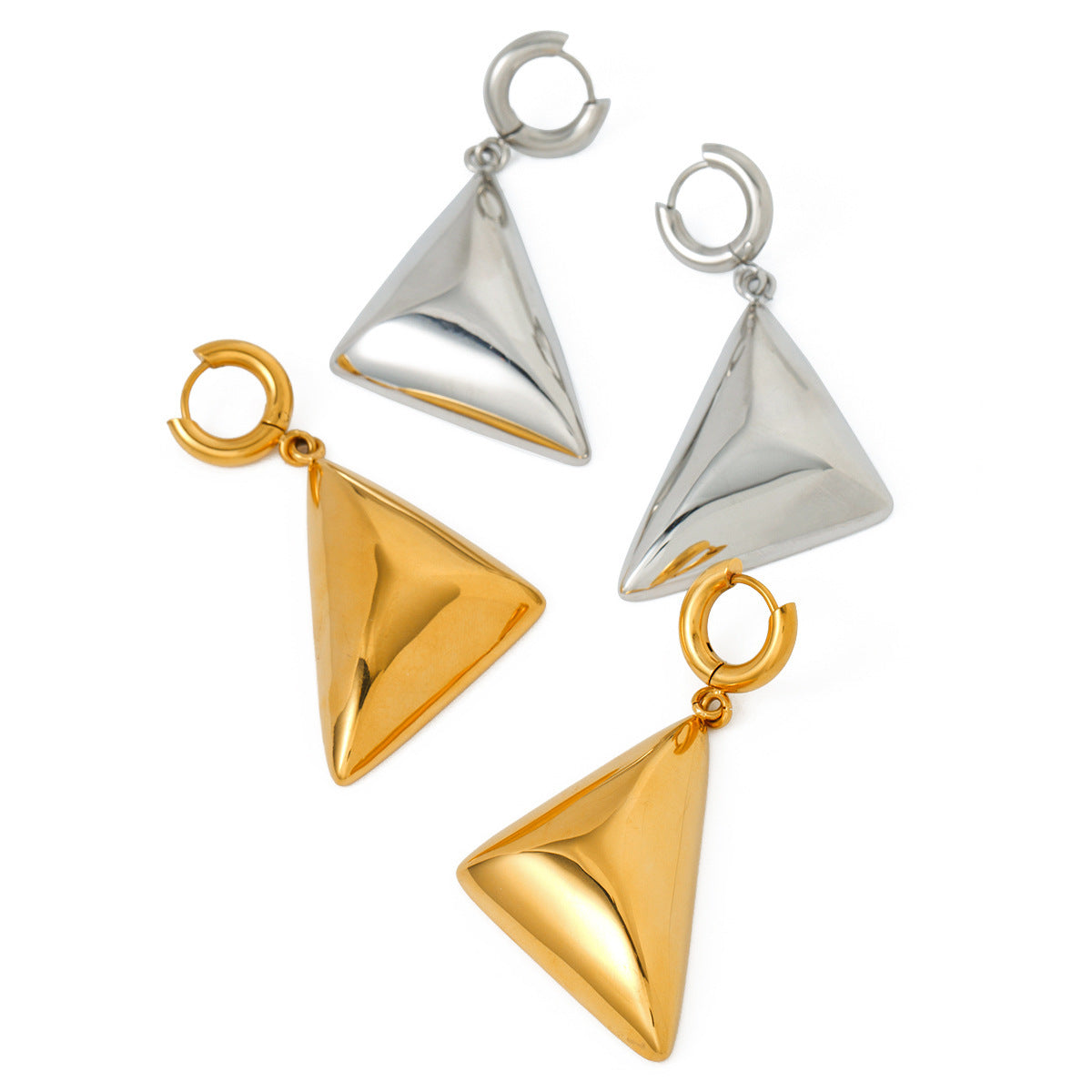 Vanguard Gold Earrings