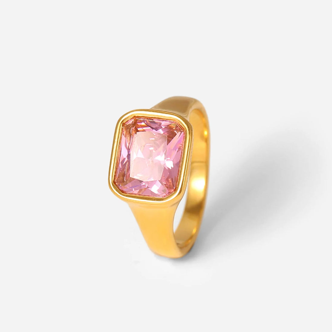 Forza Pink Signet Ring