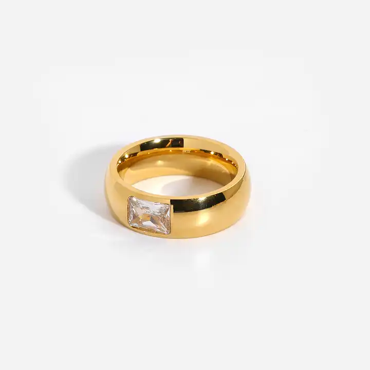 Gemma Band Ring