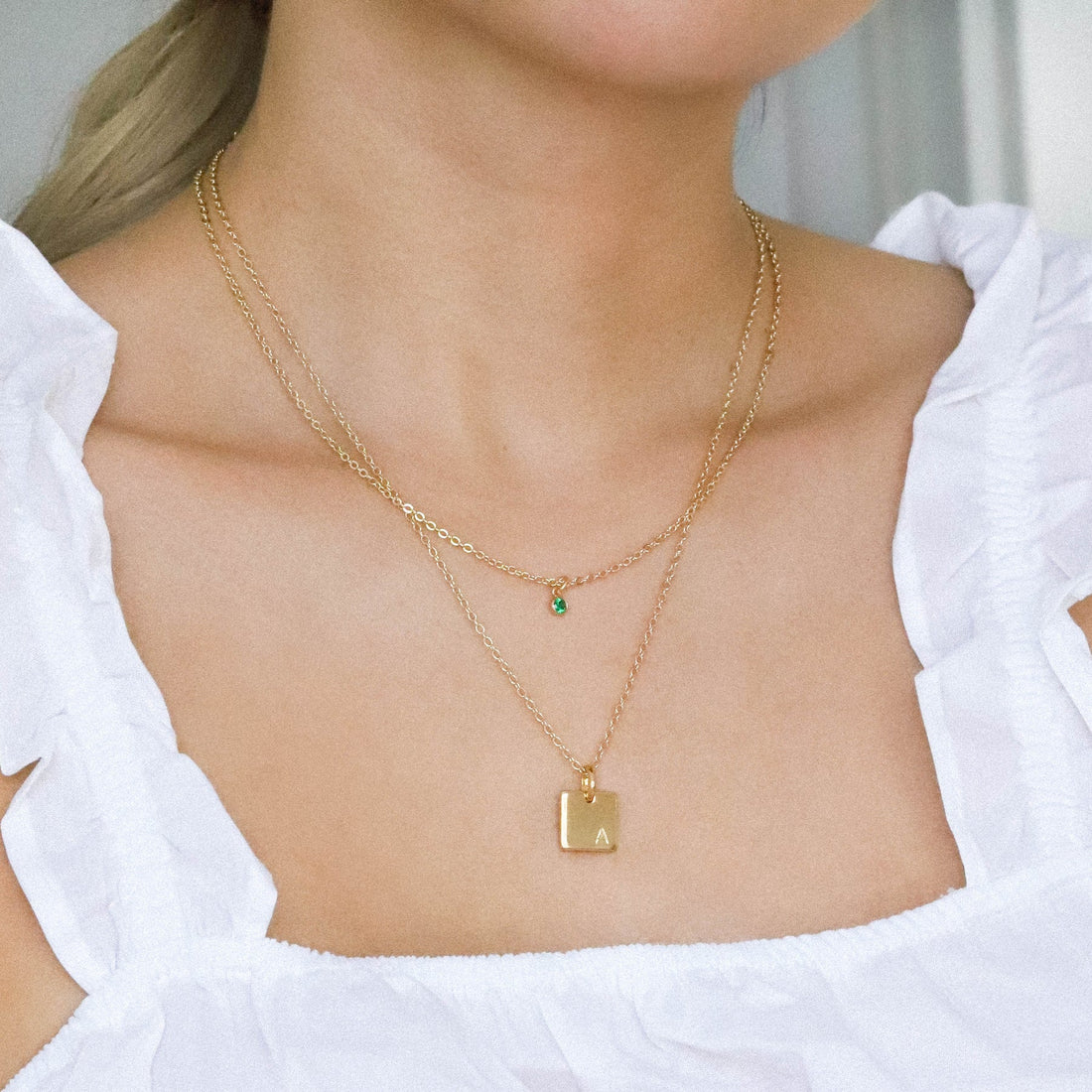 Adorable Monogram Charm Necklace-Ringified Jewelry