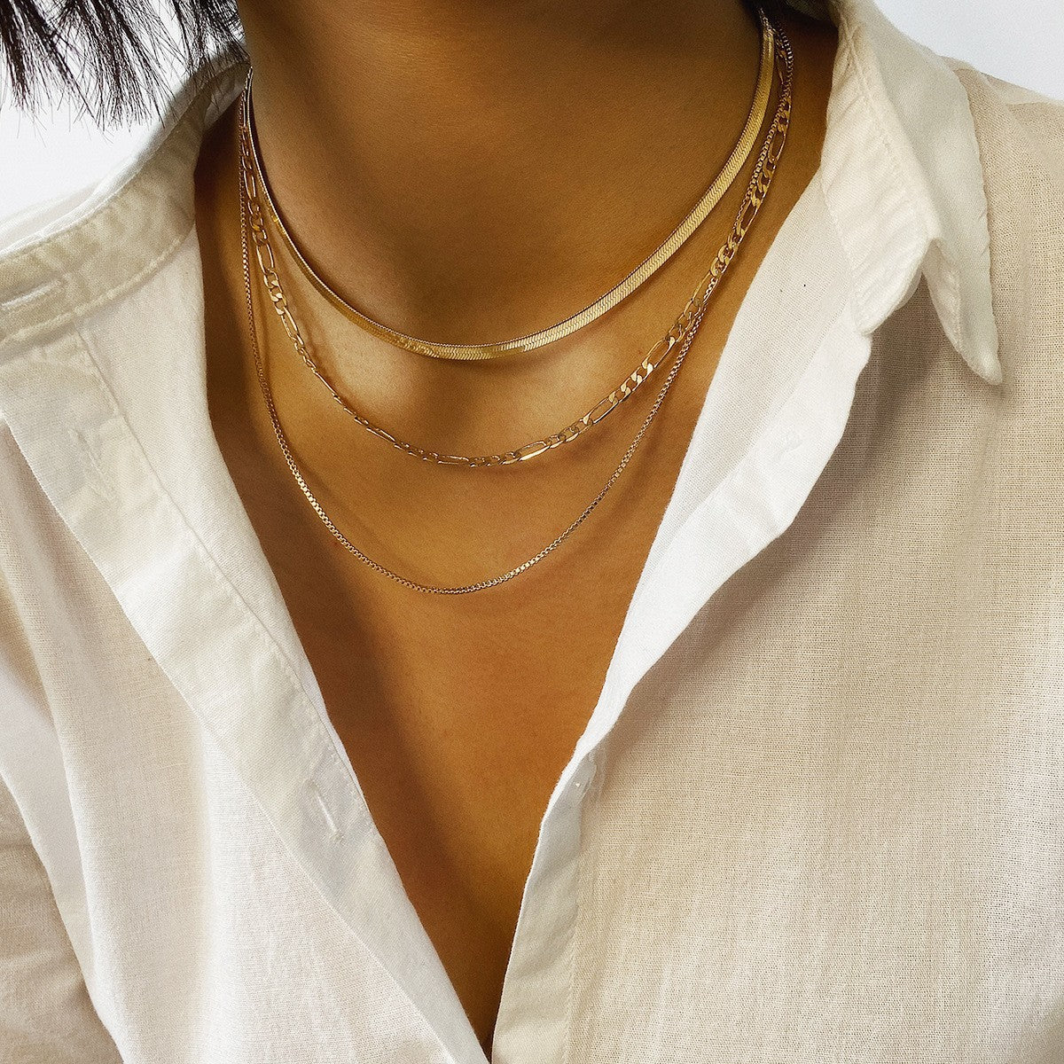 Trifecta Layer Necklace