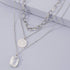 3-in-1 Star Crystal Coin Gold Necklace-Ringified Jewelry 