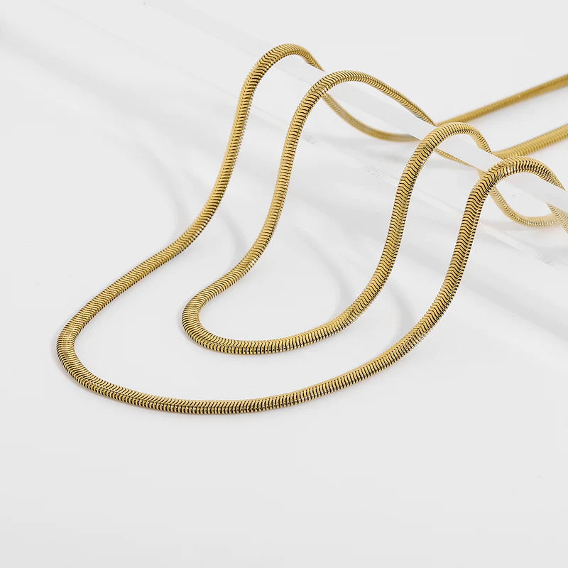 Vintage Layer Snakebone Necklace