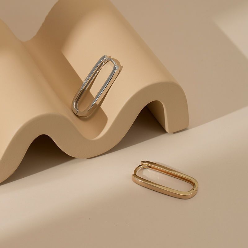 Gold Vermeil Hoop Earrings-Ringified Jewelry