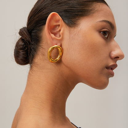 Oh Factor Gold Earrings