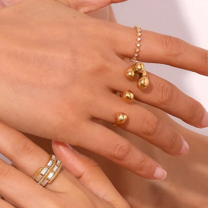 Creative Double-Finger Ring