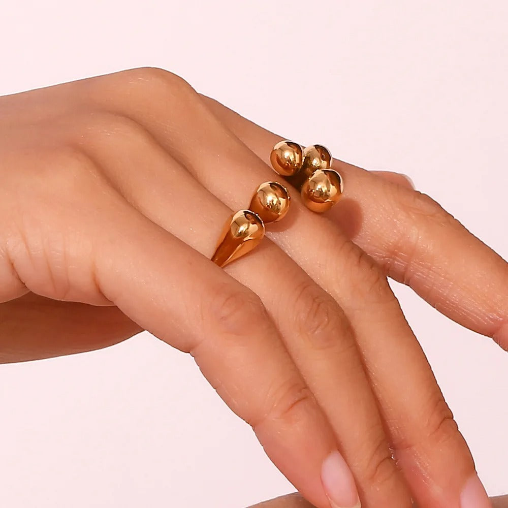 Creative Double-Finger Ring
