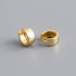 Minimalist White Gold Hoop Earrings-Ringified Jewelry 