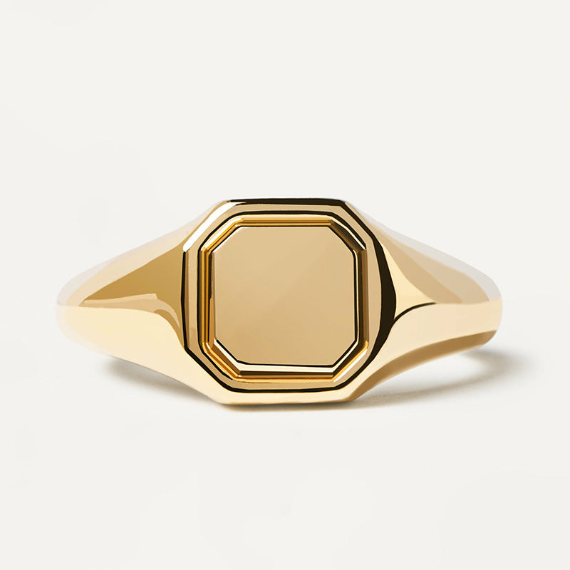 Marquet Gold Signet Ring