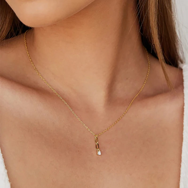 Petite Paperclip Necklace