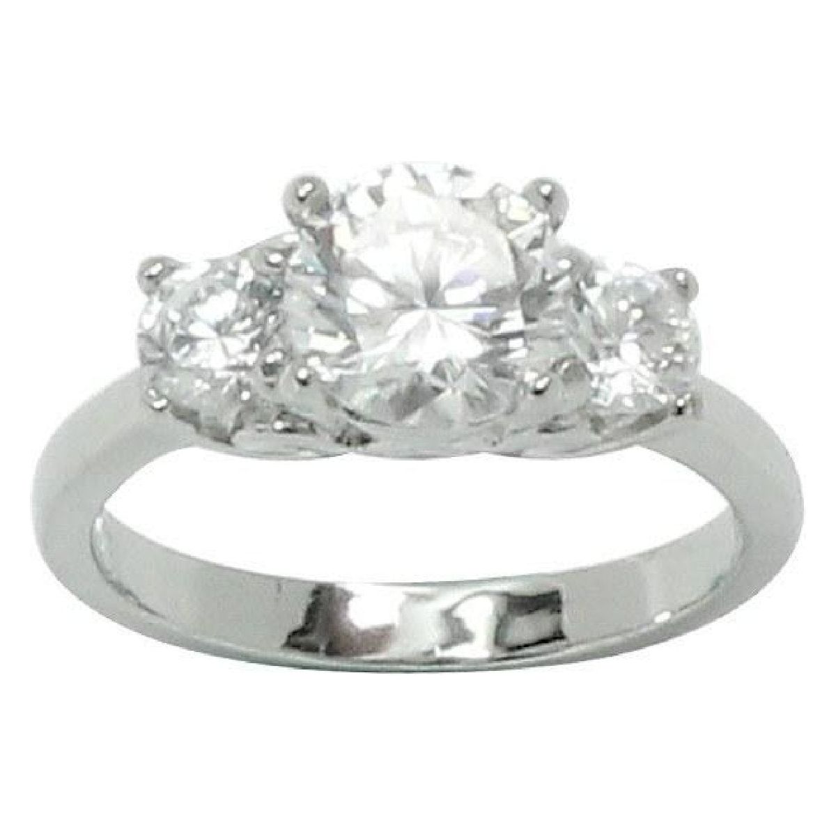 Classic Round Prong Set Engagement Style Ring