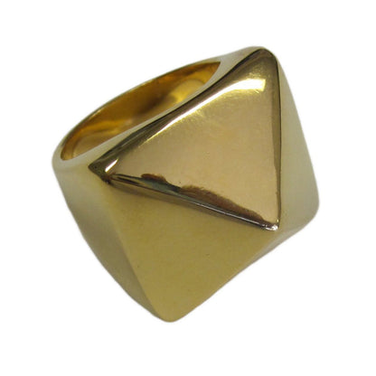 Pharaoh Pyramid 14K Gold Ring