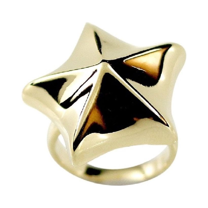 Nautical Star 14K Gold Ring